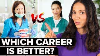 Nursing Career vs Dental Hygiene Career