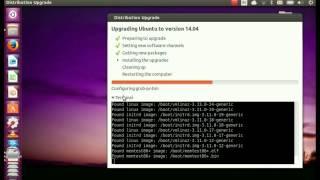 How to upgrade  to Ubuntu14.04 LTS Trusty Tahr (HD)