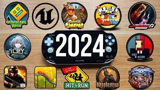 BEST Ps Vita Homebrew / Ports of 2024 | Year in Review