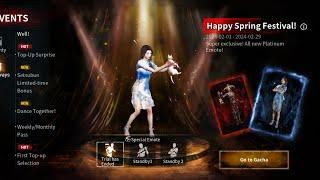 @DbDMobile Tried My Luck Entity Treasure Gacha Draw Feng Min Gold 🪙 Outfit 10x Draw