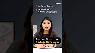 Career Growth as Node.js Developer | What is Node.js | Full Stack Development | Intellipaat #Shorts