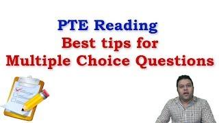 PTE Reading, Multiple Choice Single Answer & Multiple Answer, Awesome  Strategies