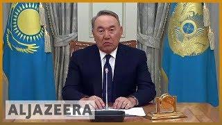  Kazakhstan's leader Nursultan Nazarbayev resigns | Al Jazeera English