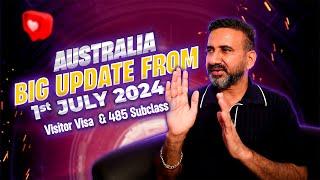 Australia Visa Big Update: For Visitor Visa & 485 Subclass