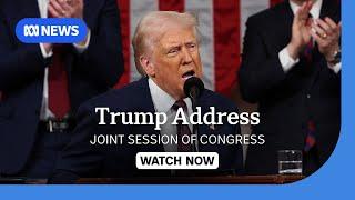 IN FULL: Donald Trump delivers an address to a joint session of US Congress | ABC NEWS