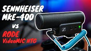 Impressed with the Sennheiser MKE-400 (vs Rode Videomic NTG)