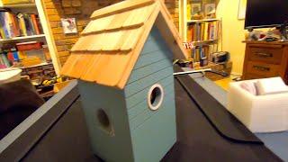 Smart Wooden Birdhouse