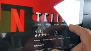 How to install Netflix on Android Devices that are not supported easy and it works!