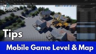 Unreal Engine 5 | Mobile Game Level & Map Design Trick & Tips & Suggestions | Learn About Level P1