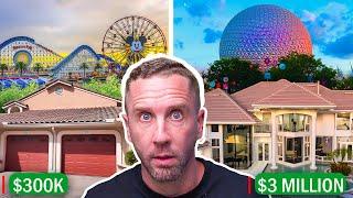 Living near Disney on $3 Million vs $300k - Two Homes, Two Budgets