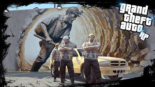 MINING MAYHEM : DIGGING OUT A TUNNEL UNDER THE CITY! - GTA 5 RP