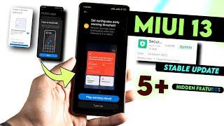 Big Update MIUI 13 System App 5+ Hidden Features
