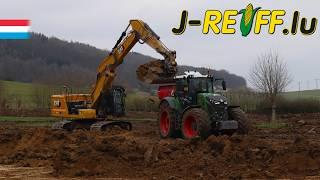 Earthworks with J-Reiff | 2x CAT // 2x Fendt 900 + BECO Maxxim | Luxembourg 2025