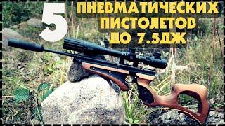 Топ 5 Лучший И Мощный Пневматический Пистолет до 7,5Дж