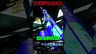 This NEW *SOA SUBVERTER* Build is OVERPOWERED️| Best Class Setup | META | MW3 | COD WARZONE #shorts