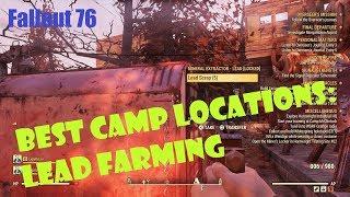 [Fallout 76] Best C.A.M.P. Locations: Lead Farming!