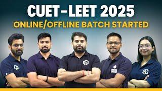 All About CUET LEET 2025 | Best LEET Coaching in Delhi | CUET LEET 2025 Syllabus