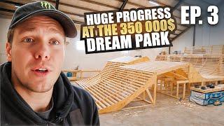 HUGE PROGRESS AT THE 350 000$ DREAM PARK | Build Series - EP.3