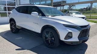 White 2020 Chevrolet Blazer RS Review   - GSL GM City - Calgary