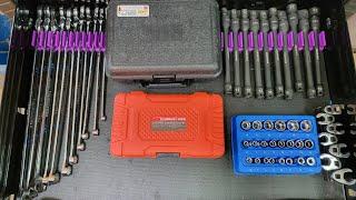 Best ways to organize your tool box #2024 #tooltips #howto #toolstorage #trending #cleaning #asmr 