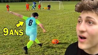 Cet Enfant de 9 Ans a une Précision INCROYABLE au Football ! (Mini Ronaldo est un future pro)