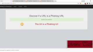 Phishing URL Detection Using Machine Learning.