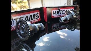 Hot Cams Stage 2 Install and Review on KX250F | Hotcams review | Cam Removal and Installation