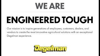 Degelman Mission & Values - We Are Engineered Tough