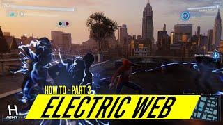 SPIDER MAN HOW TO Use ELECTRIC WEB (PS4) | Gadgets Tutorial | PART 3