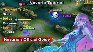 How To Use Novaria Mobile Legends | Novaria Tutorial And Guide