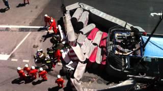 Perez crash F1 Monaco GP 2011