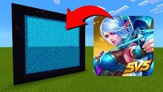 How To Make A Portal To The Mobile Legends Dimension in Minecraft!