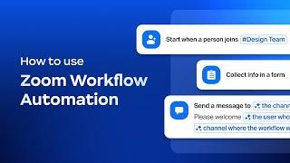 How to use Zoom Workflow Automation (Beta)
