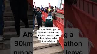 The Dreaded Comrades Marathon Stairs  #Shorts