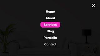 Fullscreen Navigation Menu | Fullscreen Overlay Navigation Menu | Fullscreen Navigation Overlay