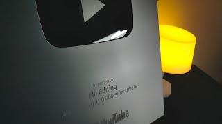 YouTube Silver Play Button Unboxing | Nil Editing | Thank You!!