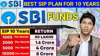 Best SBI SIP Plan For 10 Years | SBI SIP Best Plan 2024 | SBI Best SIP Plan 2024