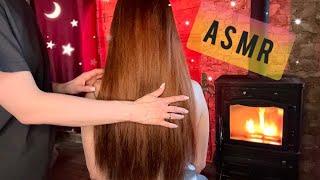 АСМР, Расчесывание волос, релакс, близкий шепот / Gentle ASMR, relax