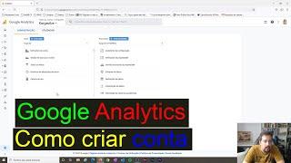 Google Analytics - Como Criar Conta?