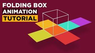 Box Folding Animation Tutorial - After Effects Tutorial