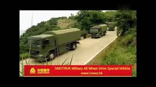 SINOTRUK HOWO Military All wheel drive 4x4 special vehicle
