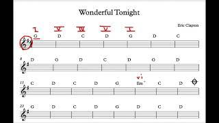 Music Theory Basics - Wonderful Tonight Analysis