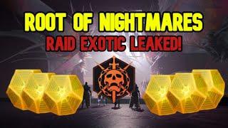 NEW LEAKED RAID EXOTIC FOR ROOT OF NIGHTMARES RAID! | Destiny 2, Lightfall