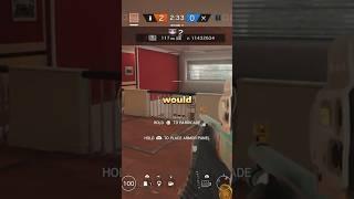 WORST Siege Glitch ever  #rainbowsixsiege