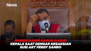 Momen Hakim Garuk-garuk Kepala saat Dengar Kesaksian Susi ART Ferdy Sambo #iNewsPagi 01/11