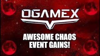 OGameX: How To Gain Resources Fast From The Chaos Event As A Miner!