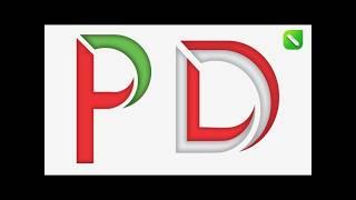 Letter D and P Logo Design Idea. | In corel draw x7