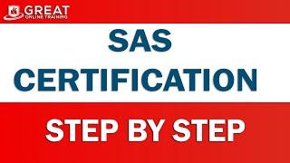 SAS Certification : Everything You Need To Know step by step