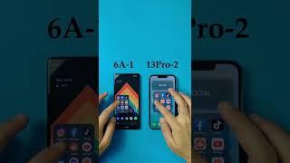 Google Pixel 6A VS Apple iPhone 13 Pro Speed Test! YouTube #shorts