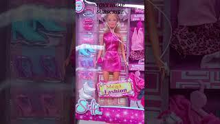 Mega Fashion Doll |Steffi Love| #toys#pink#doll#set#clothes#shoes#bags#hair#toys#hoop #shorts